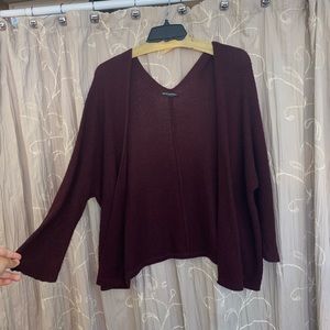 Brandy Melville Maroon cardigan